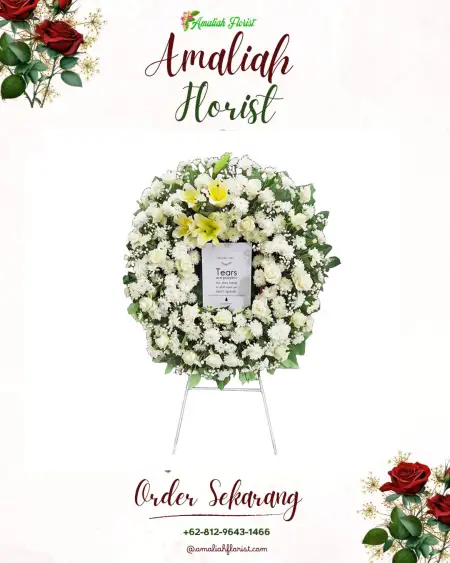 Krans Bunga Duka kabandungan